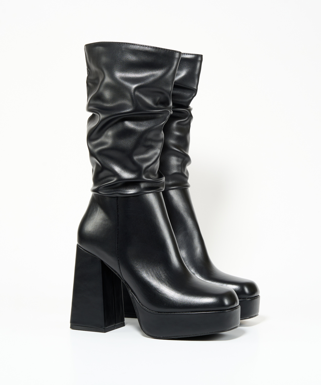 Bota plataforma cana fronzida image number null